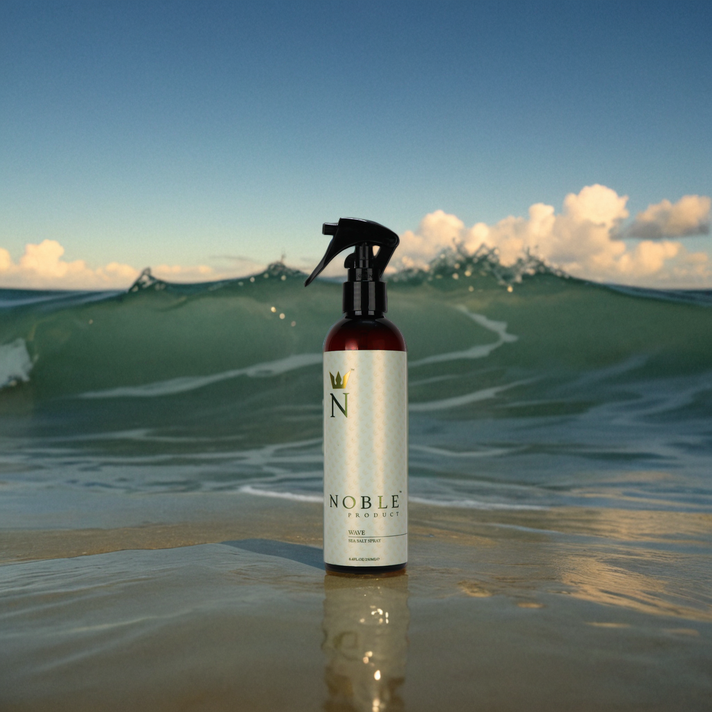 Wave Salt Spray | Light Hold, Matte Texture Sea Salt Spray for Beachy Volume – Tropical Ocean Scent – 8 oz