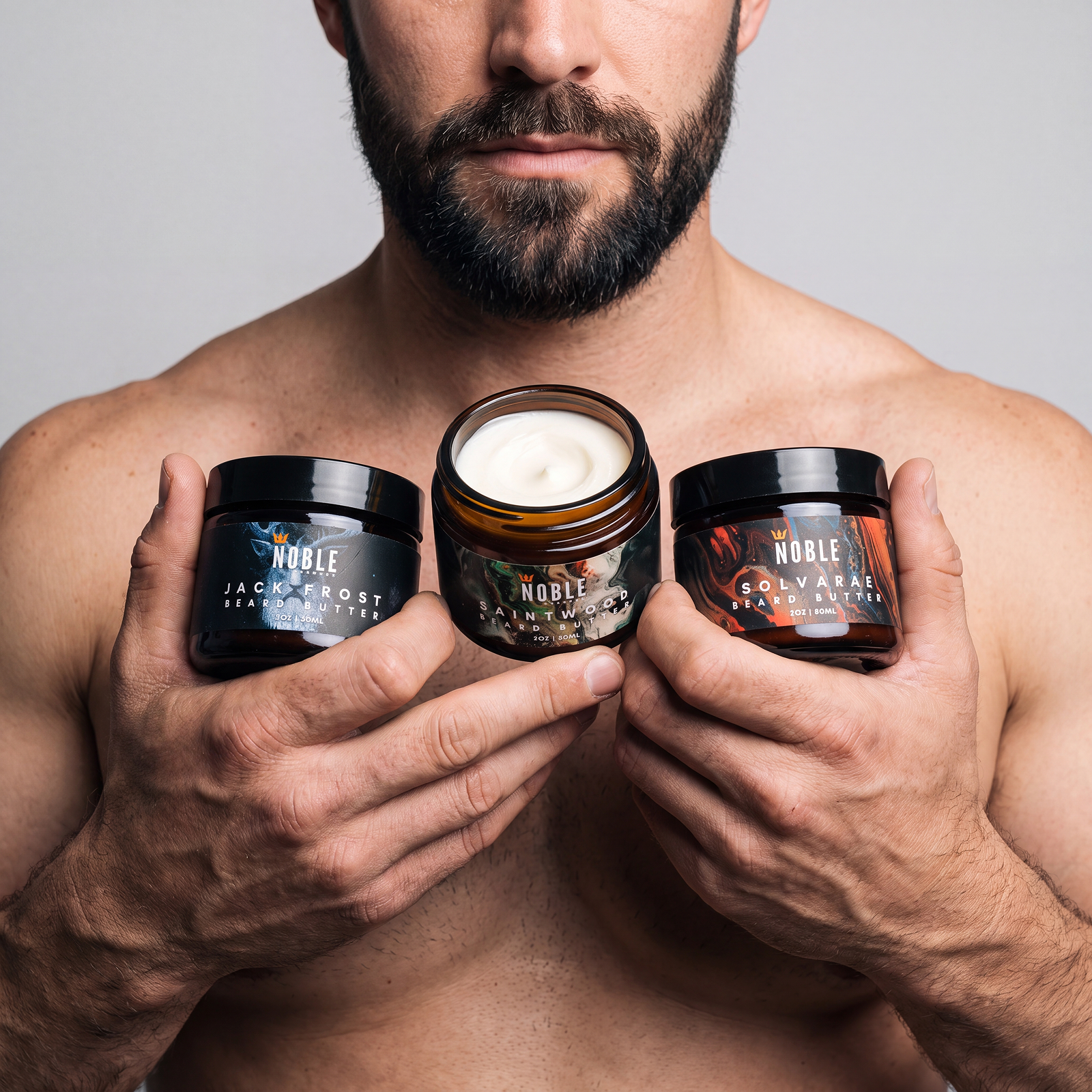 CHRISTMAS IN JULY LIMITED EDITION BEARD BUTTER COLLECTION | 3 FULL-SIZE BEARD BUTTERS