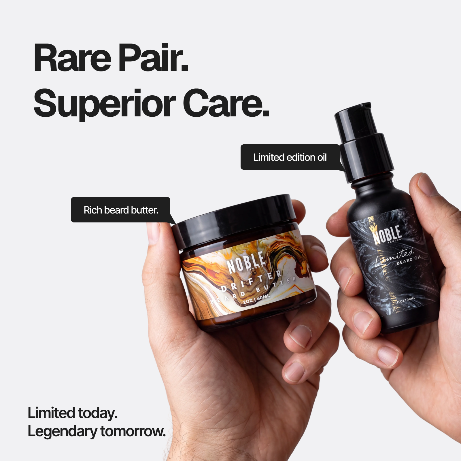 DRIFTER FALL BEARD CARE COLLECTION | BUTTER, COMBO OR FULL SYSTEM | VANILLA BEAN, TOBACCO FLOWER & GINGER SPICE
