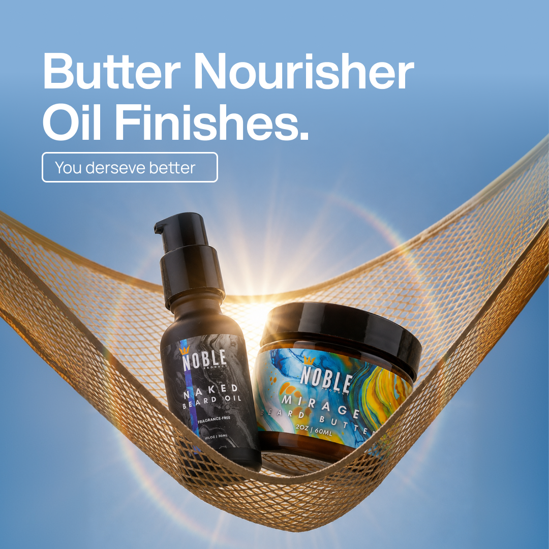 MIRAGE BEARD CARE COMBO | Conditioning | Bergamot & Sea Coconut | Butter & Naked Oil Set