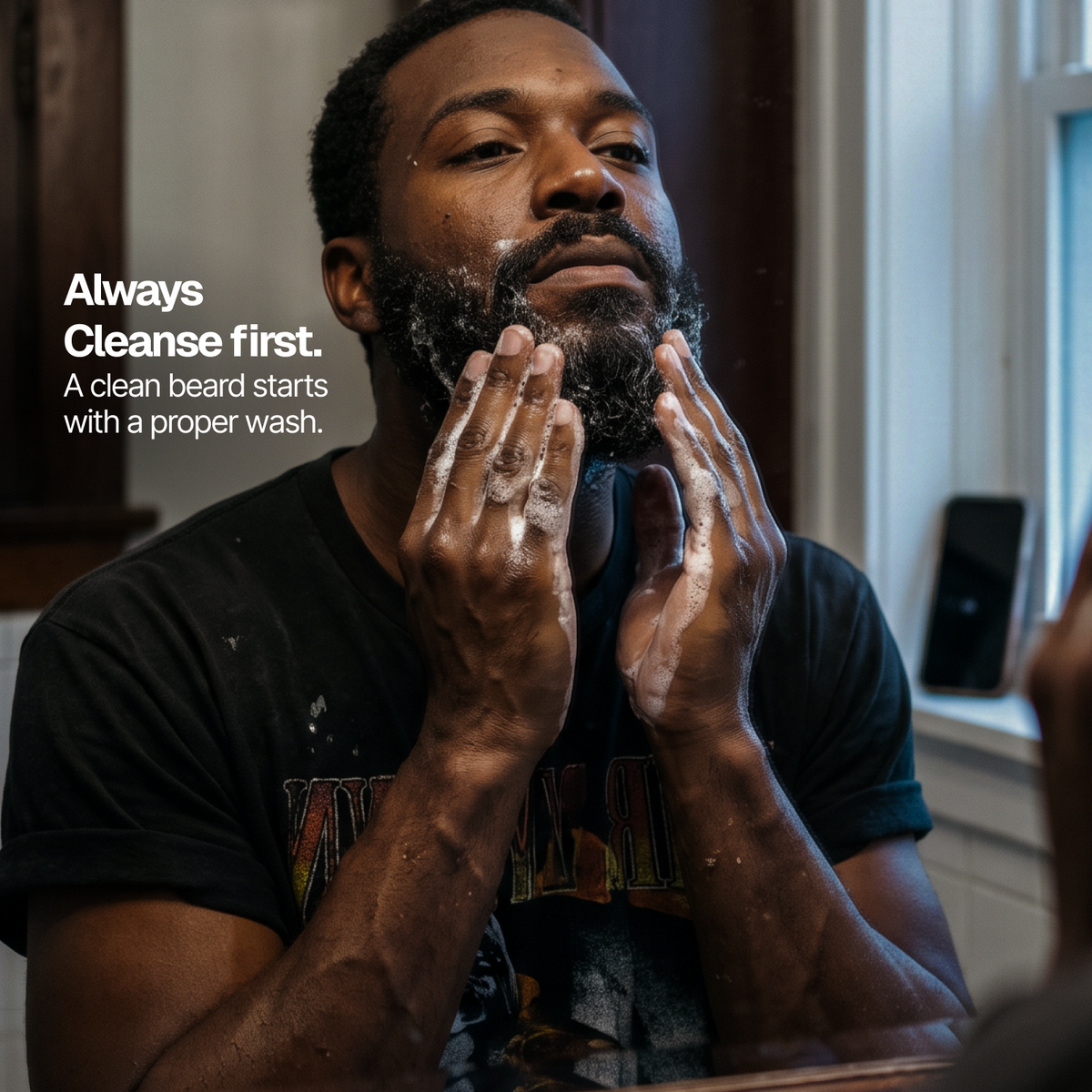 Kharisma Beard Care System – Saffron & Ambergris 4-Piece Set