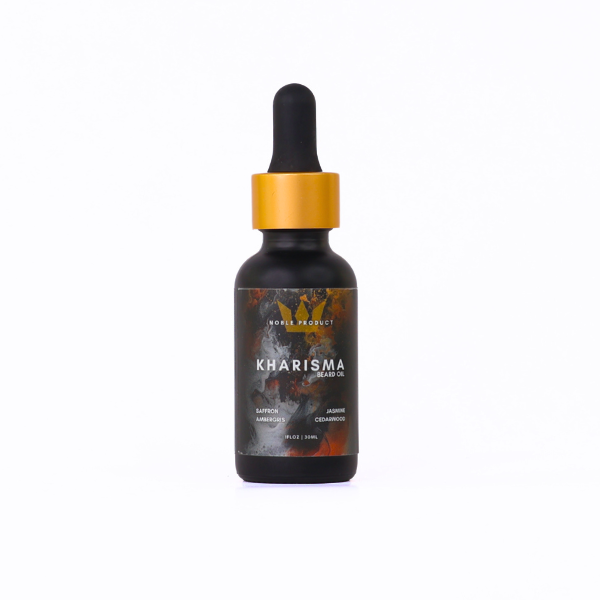 Kharisma Beard Oil | Saffron, Jasmine, Ambergris & Cedarwood (1 oz)
