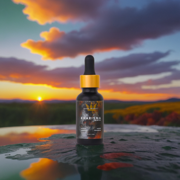 Kharisma Beard Oil | Saffron, Jasmine, Ambergris & Cedarwood (1 oz)