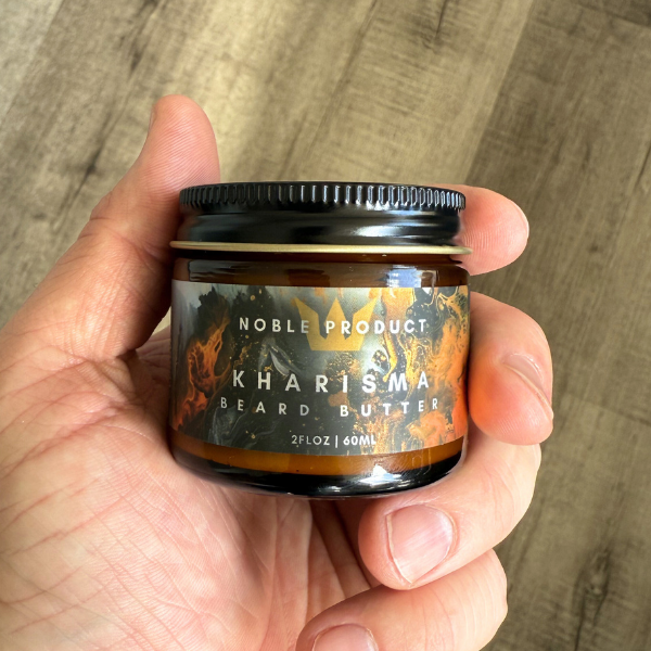 Kharisma Beard Butter | Saffron, Jasmine, Ambergris & Cedarwood (2 oz)