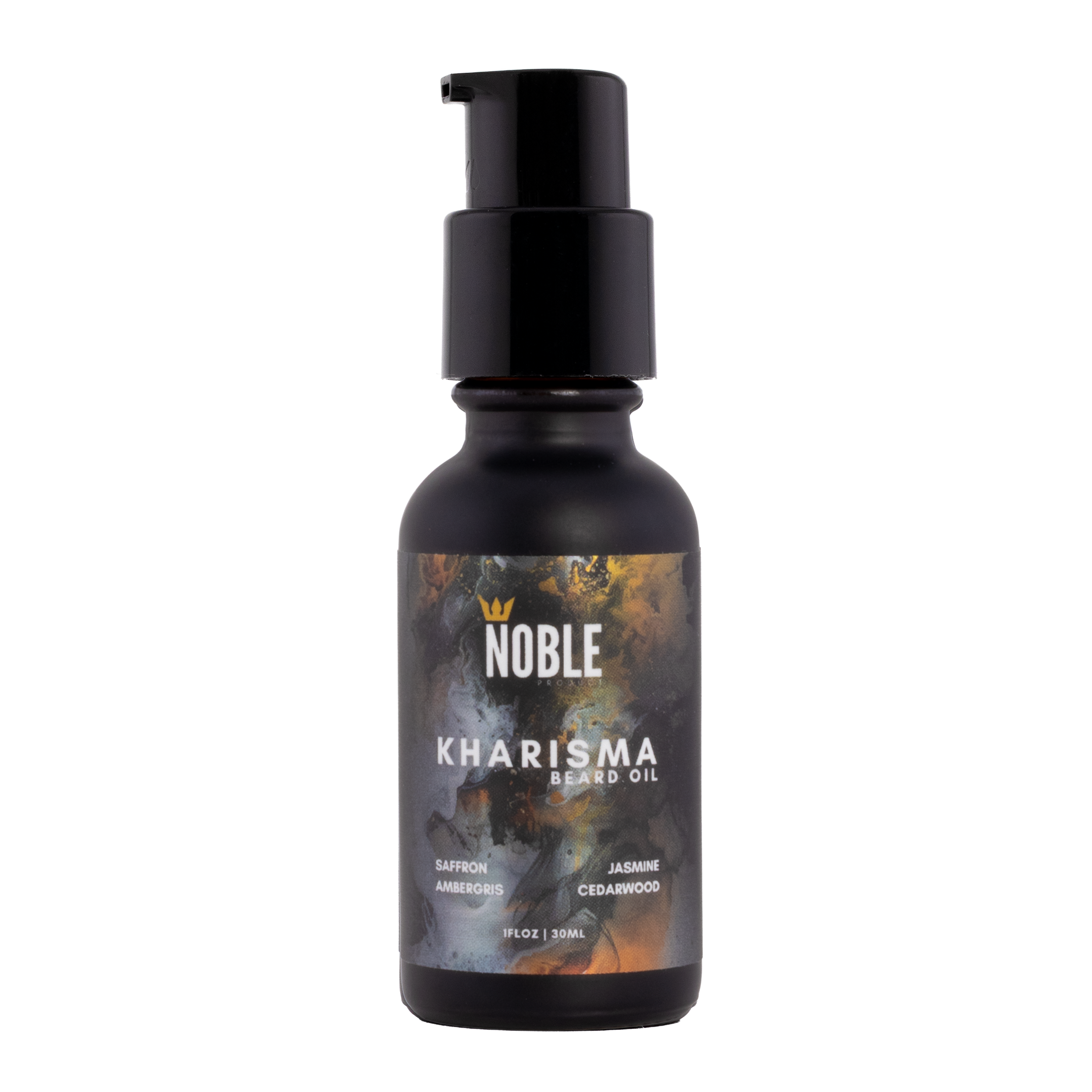 KHARISMA BEARD OIL | Lightweight Hydration | Saffron & Ambergris | 1 oz