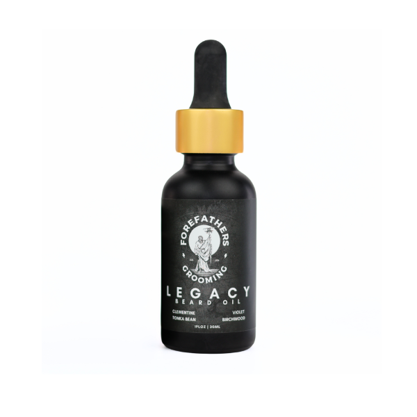 Legacy Beard Oil | Clementine, Violet, Tonka Bean & Birchwood (1 oz)