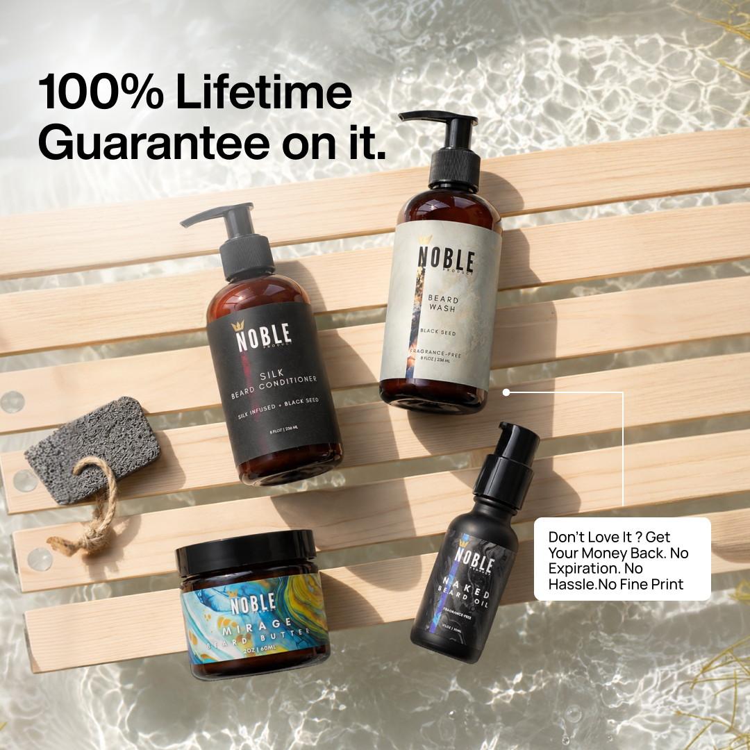 MIRAGE BEARD CARE SYSTEM | Conditioning | Bergamot & Sea Coconut | 4-Piece Set