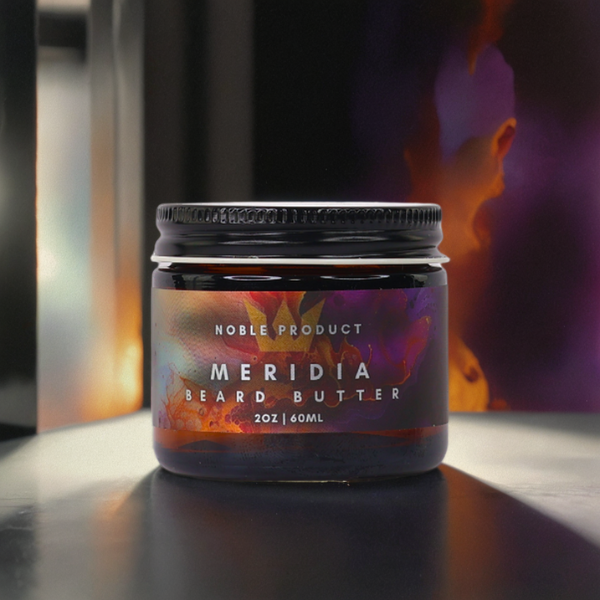 Meridia Beard Butter |  Vanilla Orchid, Almond, Incense, Palo Santo (2 oz)