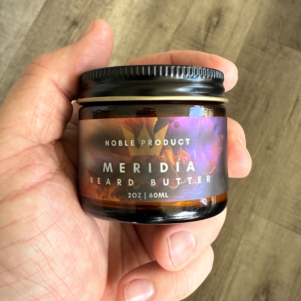 Meridia Beard Butter |  Vanilla Orchid, Almond, Incense, Palo Santo (2 oz)
