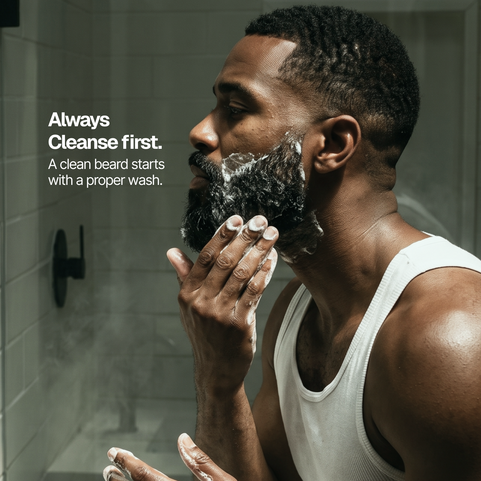 Naked Beard Care System | Silk-Infused Strengthening | 4-Piece Complete Set