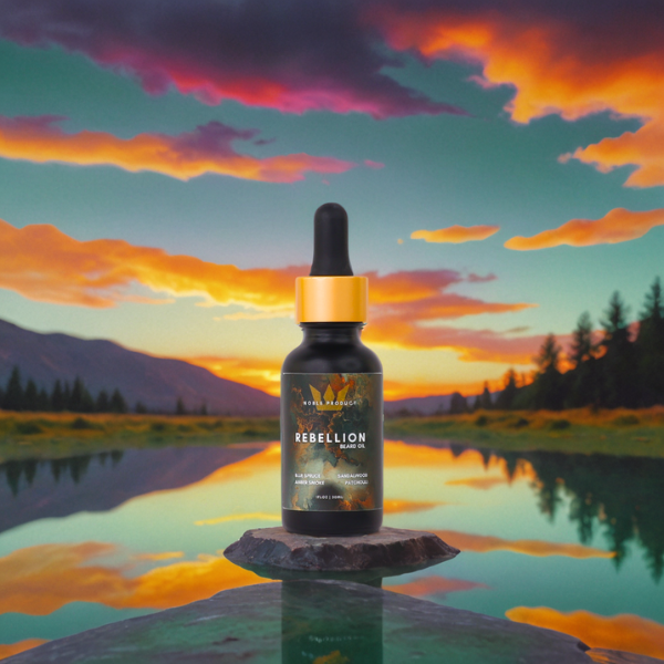 Rebellion Beard Care Set | Bold Beard Oil + Beard Butter – Patchouli, Amber Smoke & Sandalwood