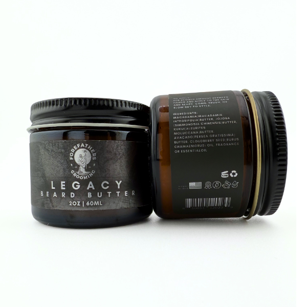 Legacy Beard Butter | Clementine, Violet, Tonka Bean & Birchwood (2 oz)