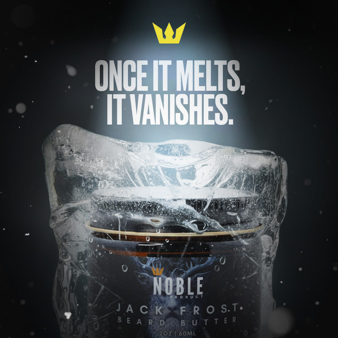 JACK FROST BEARD BUTTER | Conditioning | Peppermint & Hickory | 2 oz