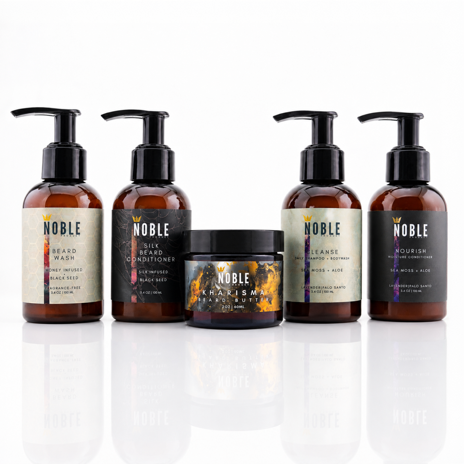 Deluxe Beard & Hair Travel Kit | Choose Your Beard Butter + TSA Beard & Hair Care
