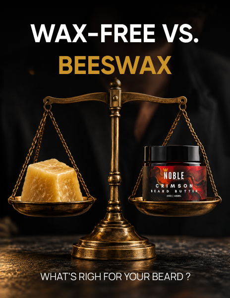 Wax-Free vs. Beeswax Beard Butter