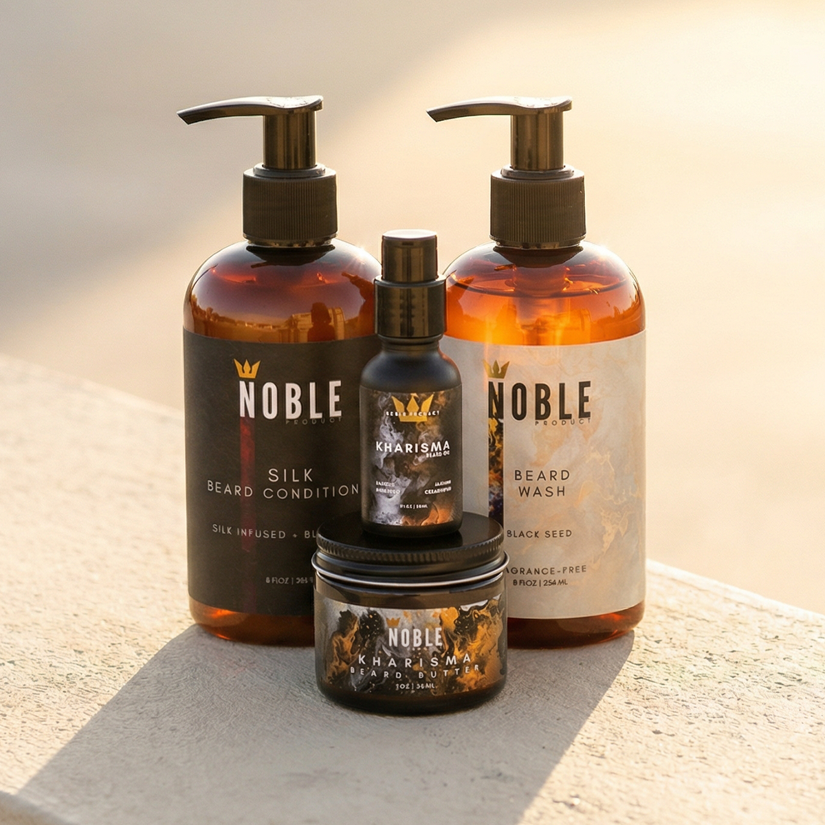 FRAGRANCE-FREE BEARD WASH | HONEY INFUSED WITH BLACK SEED | 8 OZ