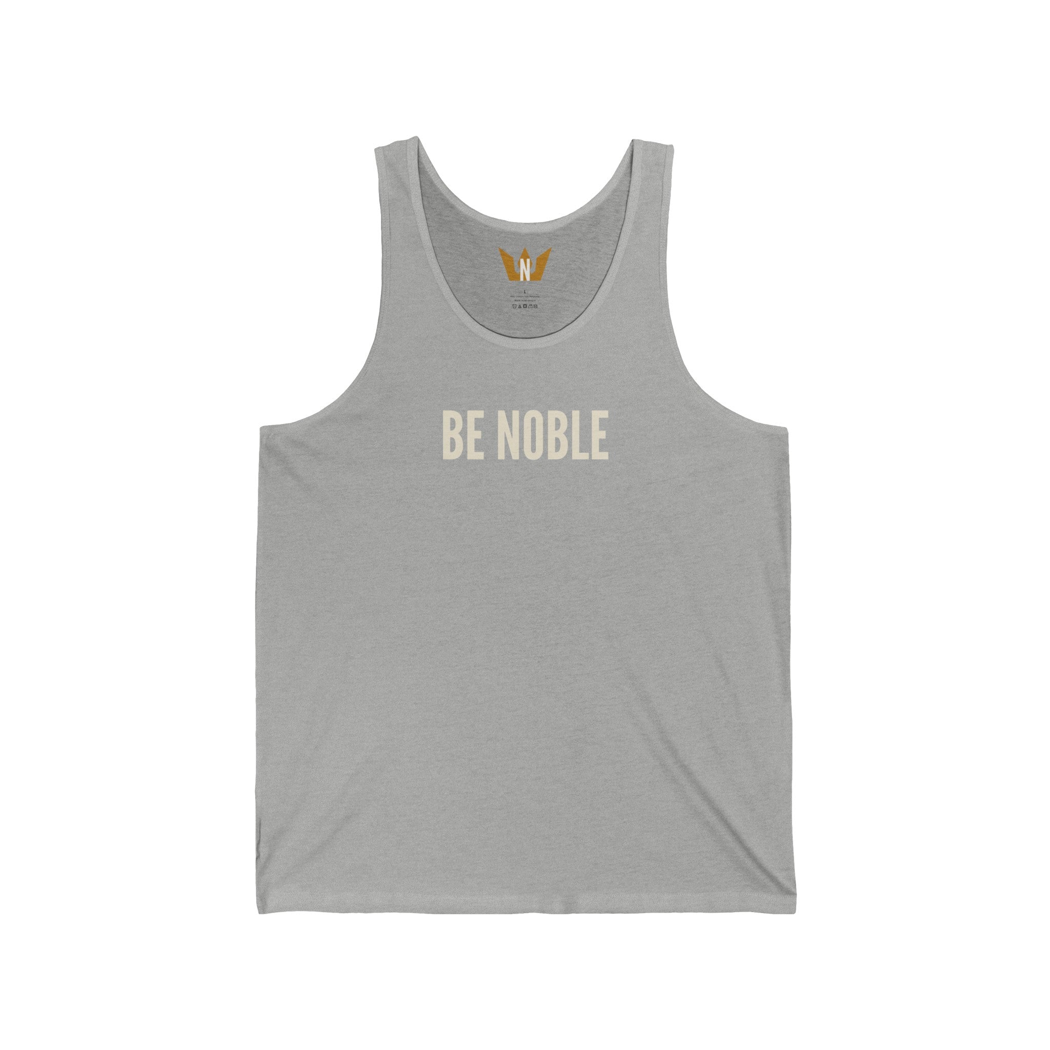 Be Noble Unisex Jersey Tank