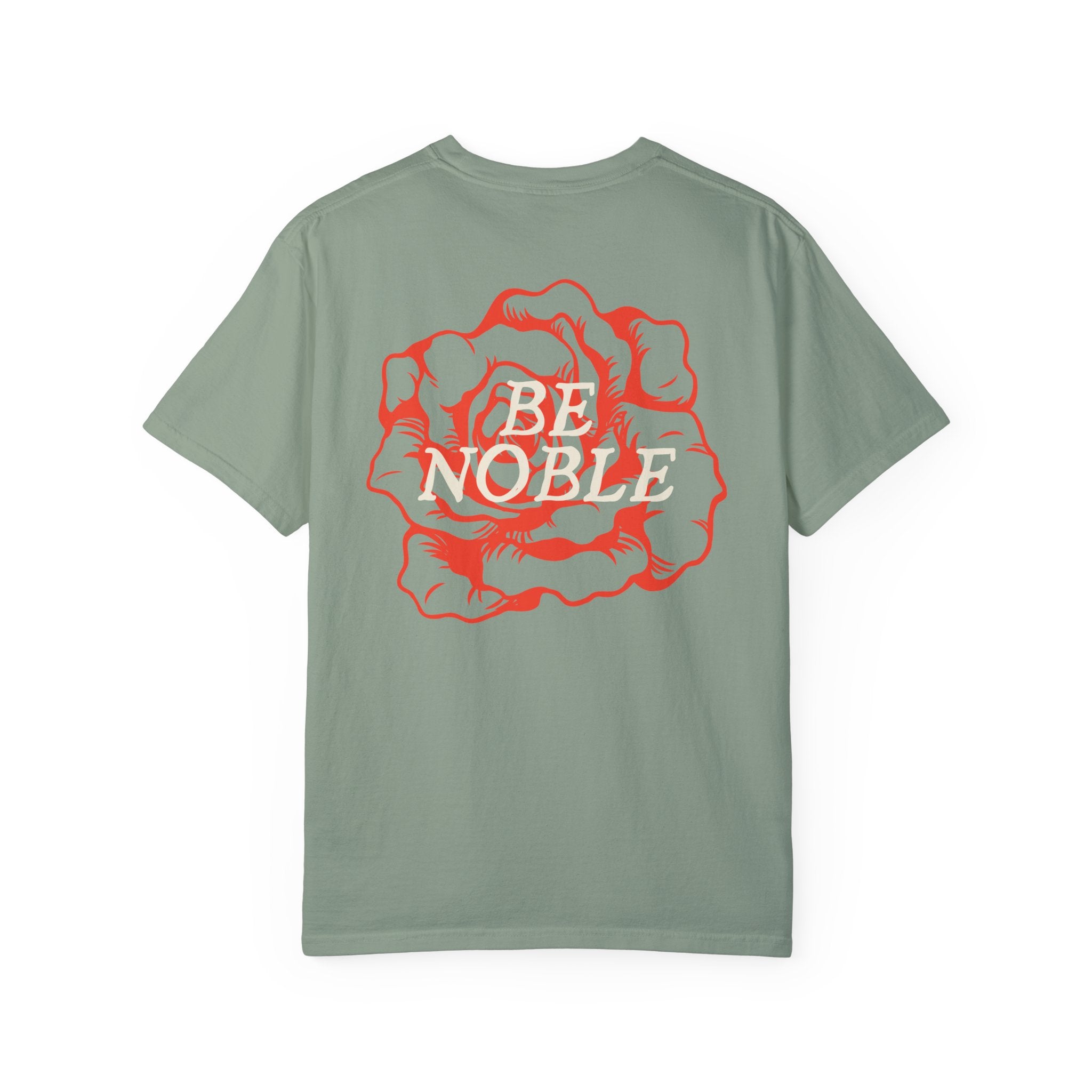 Noble Rose Ivory Text T-shirt