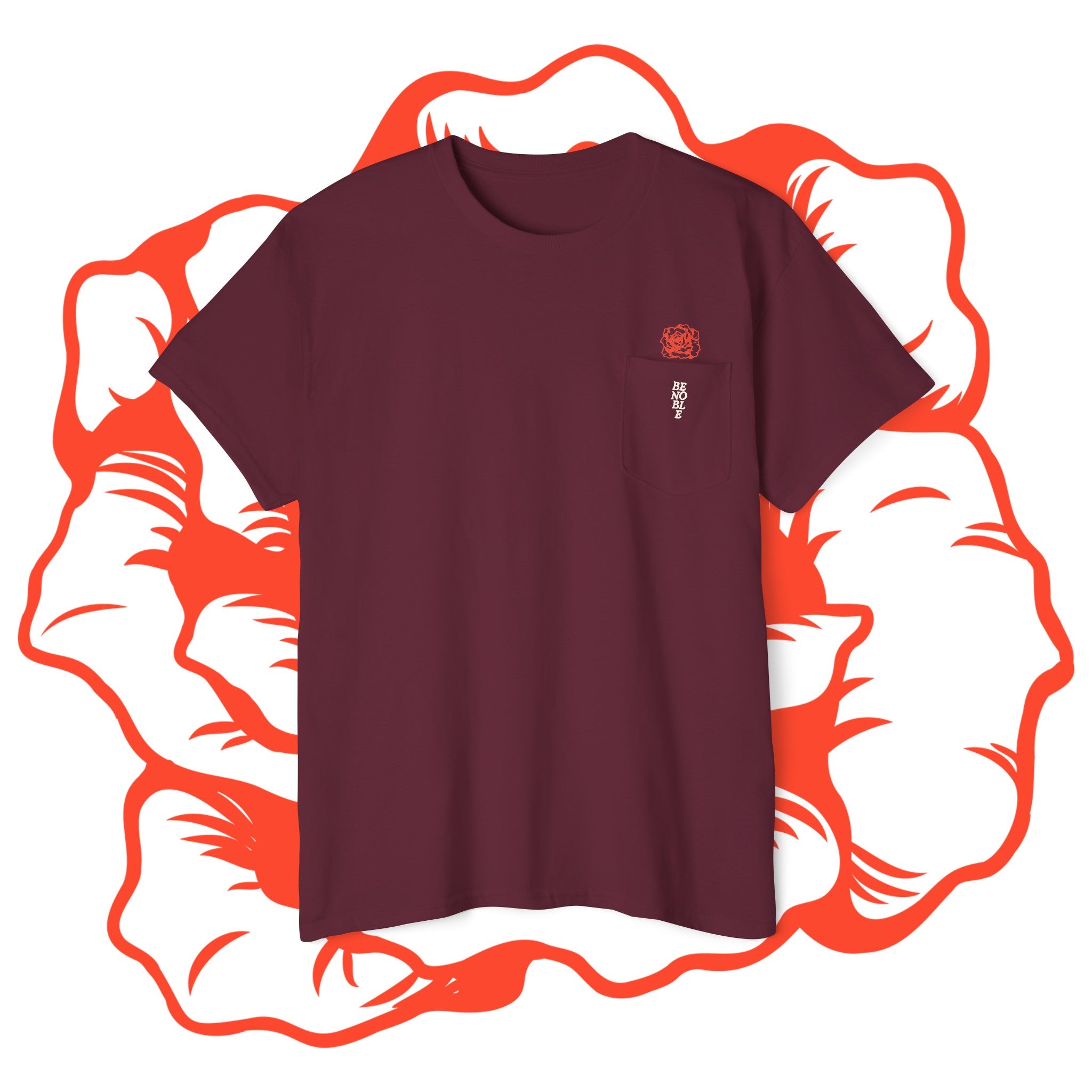 Noble Rose Pocket T-Shirt