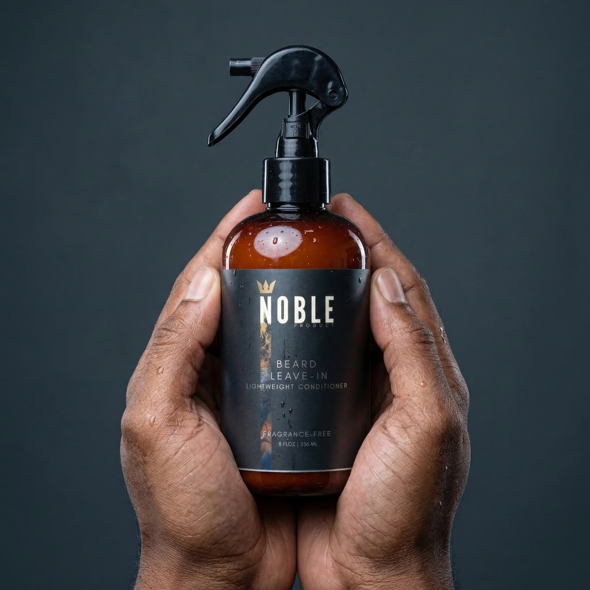FRAGRANCE-FREE HONEY INFUSED BEARD WASH & RICE PROTEIN LEAVE-IN CONDITIONER COMBO