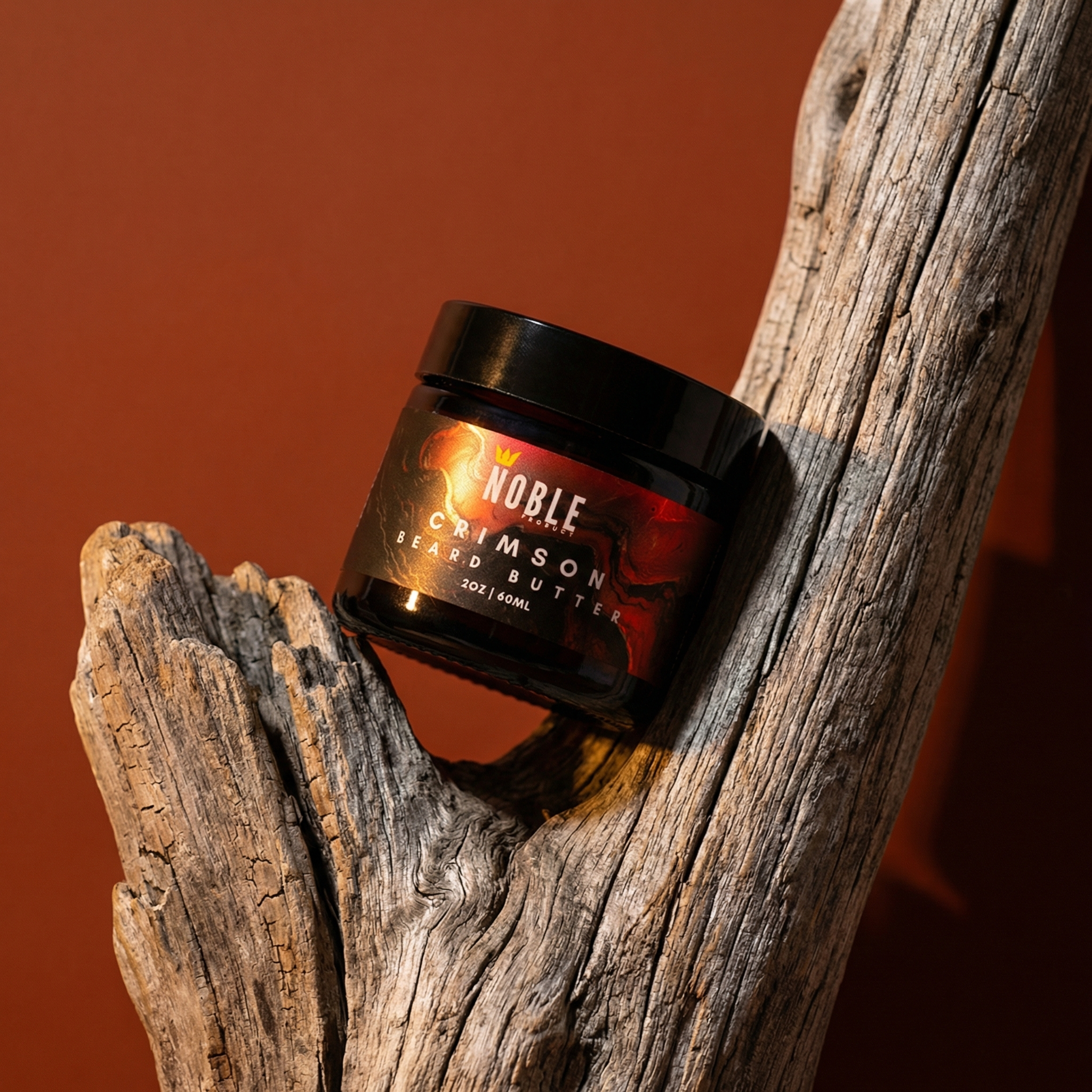 CRIMSON BEARD BUTTER | Conditioning | Dark Cherry & Tobacco | 2 oz