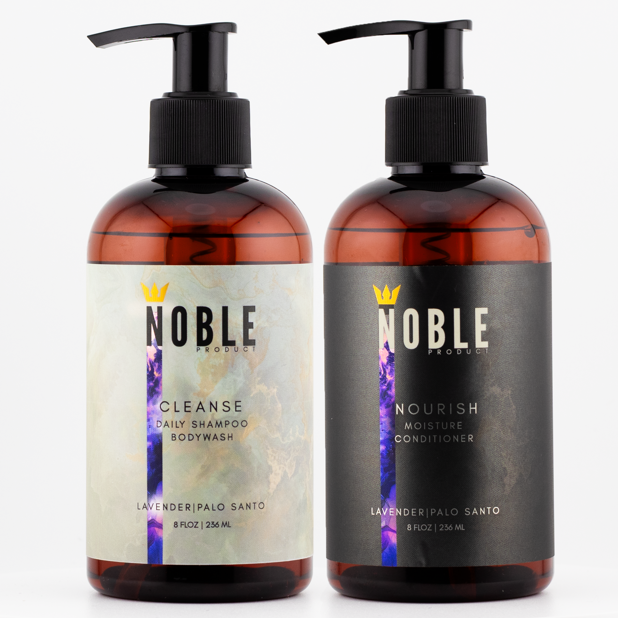 NEW - Sea Moss Shampoo + Conditioner Combo | Palo Santo & Lavender (8oz.)