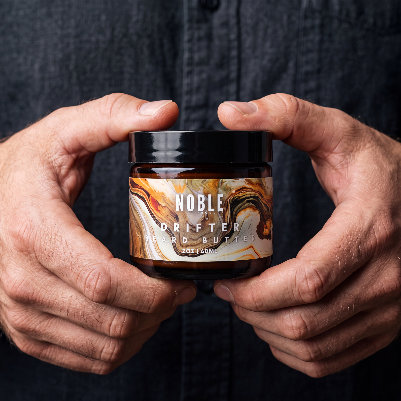 DRIFTER BEARD BUTTER| CONDITIONZING | VANILLA BEAN, TOBACCO LEAF, COCOA, GINGER SPICE| 2 oz