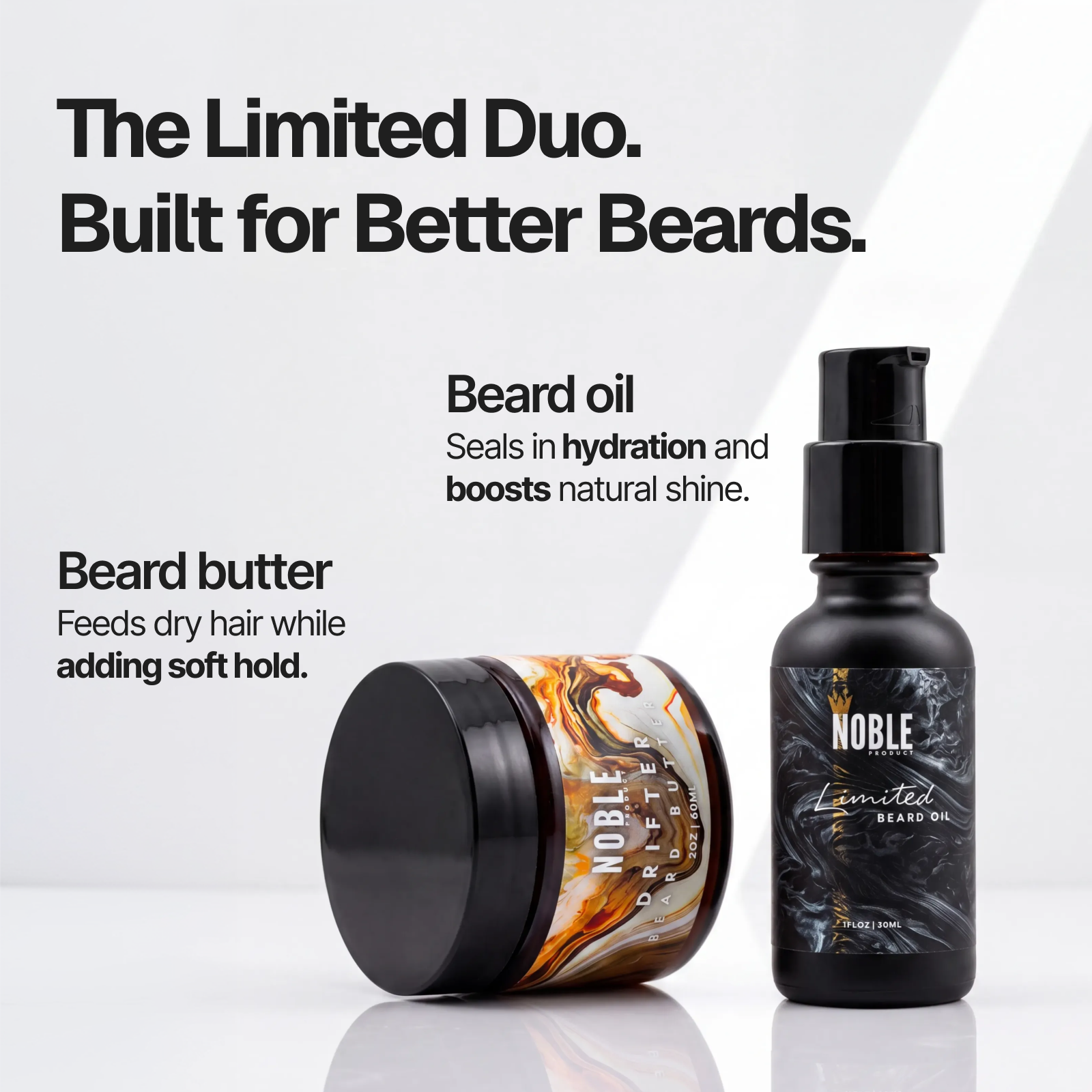 DRIFTER FALL BEARD CARE COLLECTION | BUTTER, COMBO OR FULL SYSTEM | VANILLA BEAN, TOBACCO FLOWER & GINGER SPICE