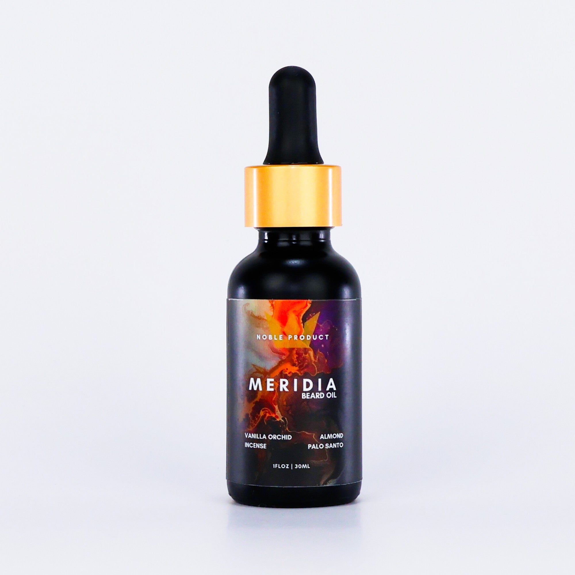 Meridia Beard Oil with Vanilla & Cedarwood | Noble Product Co