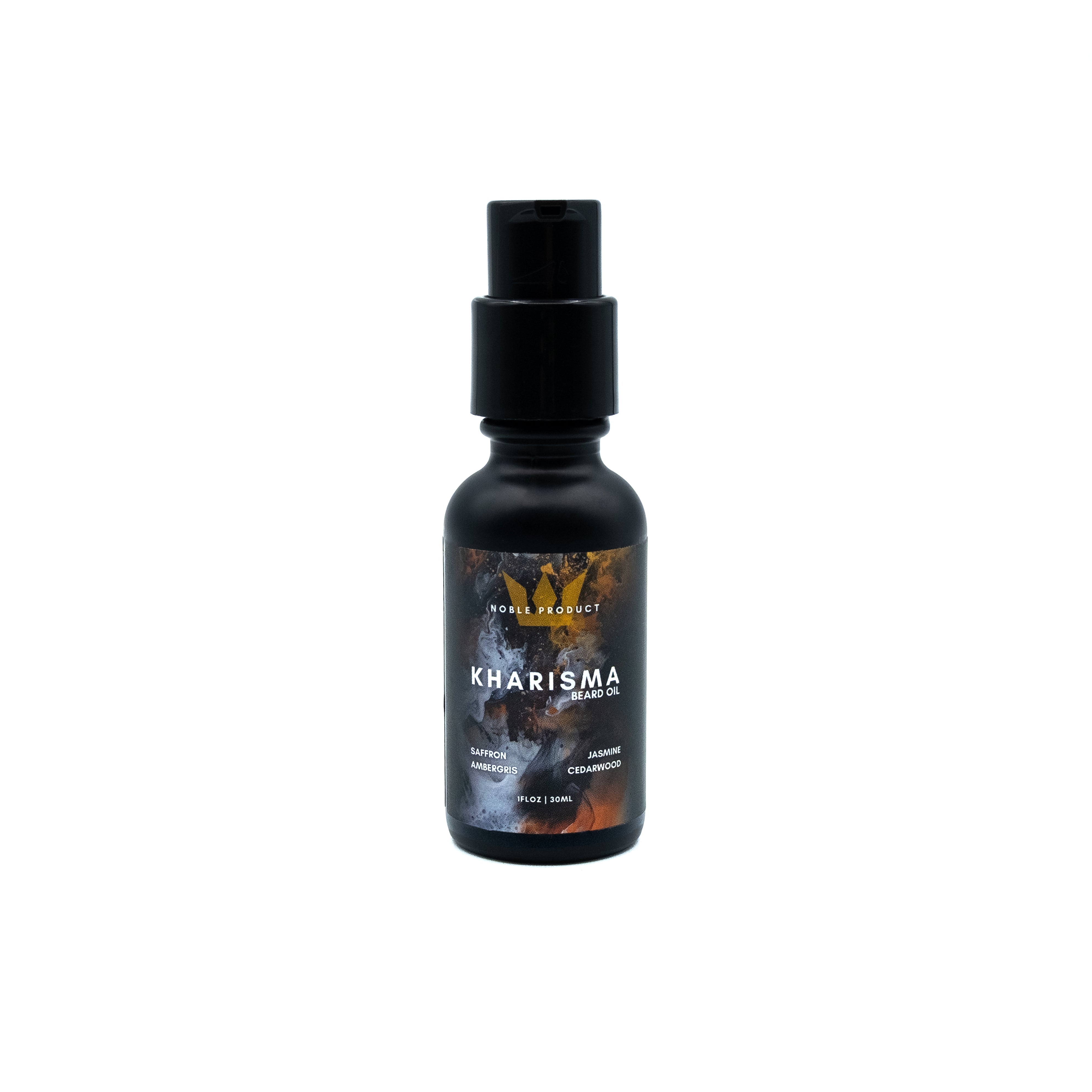 Kharisma Beard Oil | Saffron, Jasmine, Ambergris & Cedarwood (1 oz)