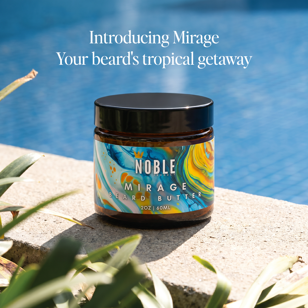 MIRAGE BEARD BUTTER | Conditioning | Bergamot & Sea Coconut | 2 oz
