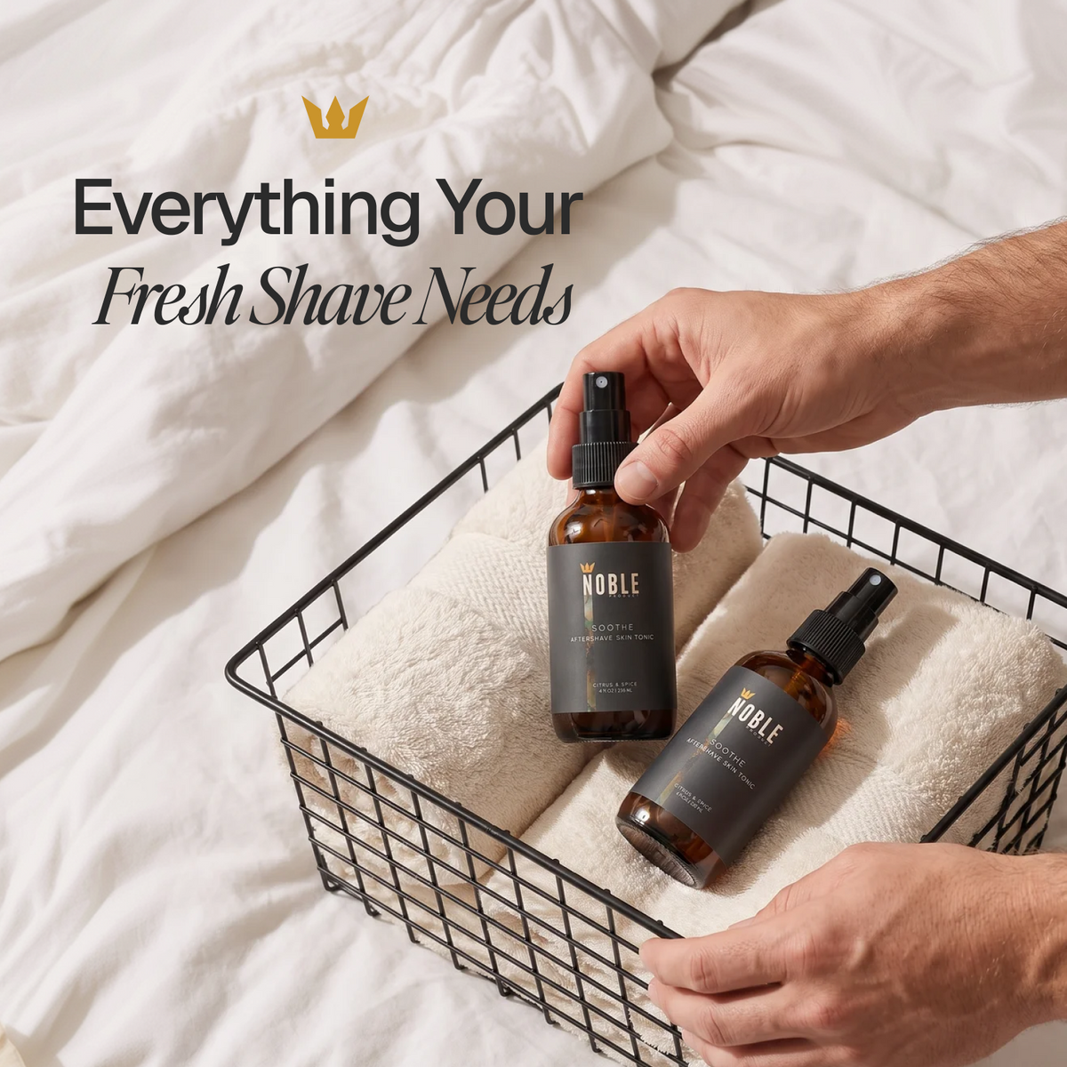 Soothe Aftershave Skin Tonic ingredients and care information | Noble Product Co.