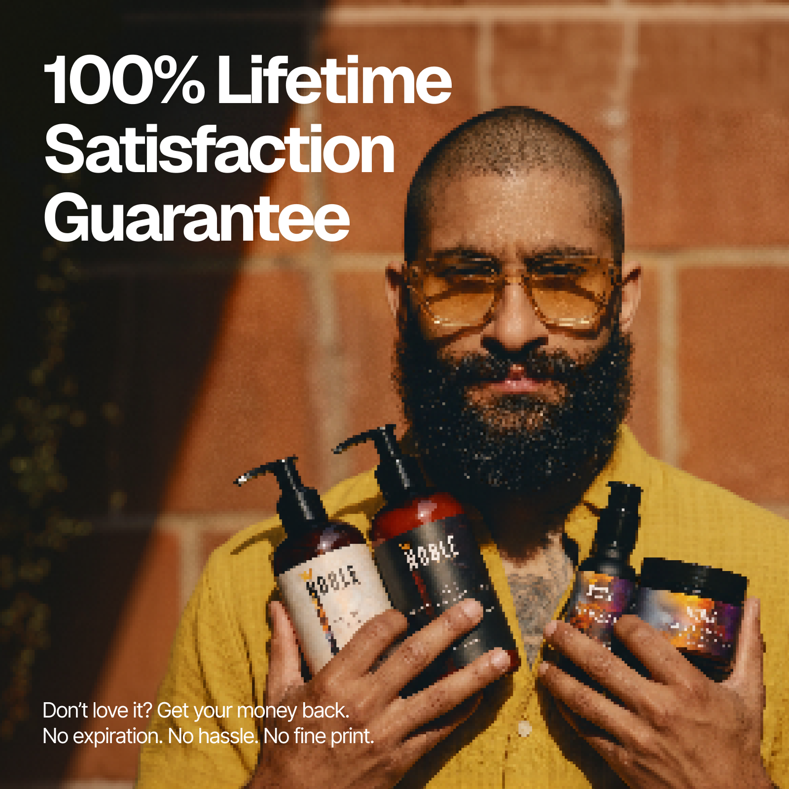 MERIDIA BEARD CARE SYSTEM | VANILLA ORCHID, ALMOND & PALO SANTO | 4-Piece Set