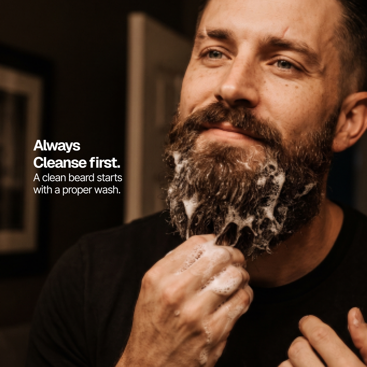 MERIDIA BEARD CARE SYSTEM | VANILLA ORCHID, ALMOND & PALO SANTO | 4-Piece Set