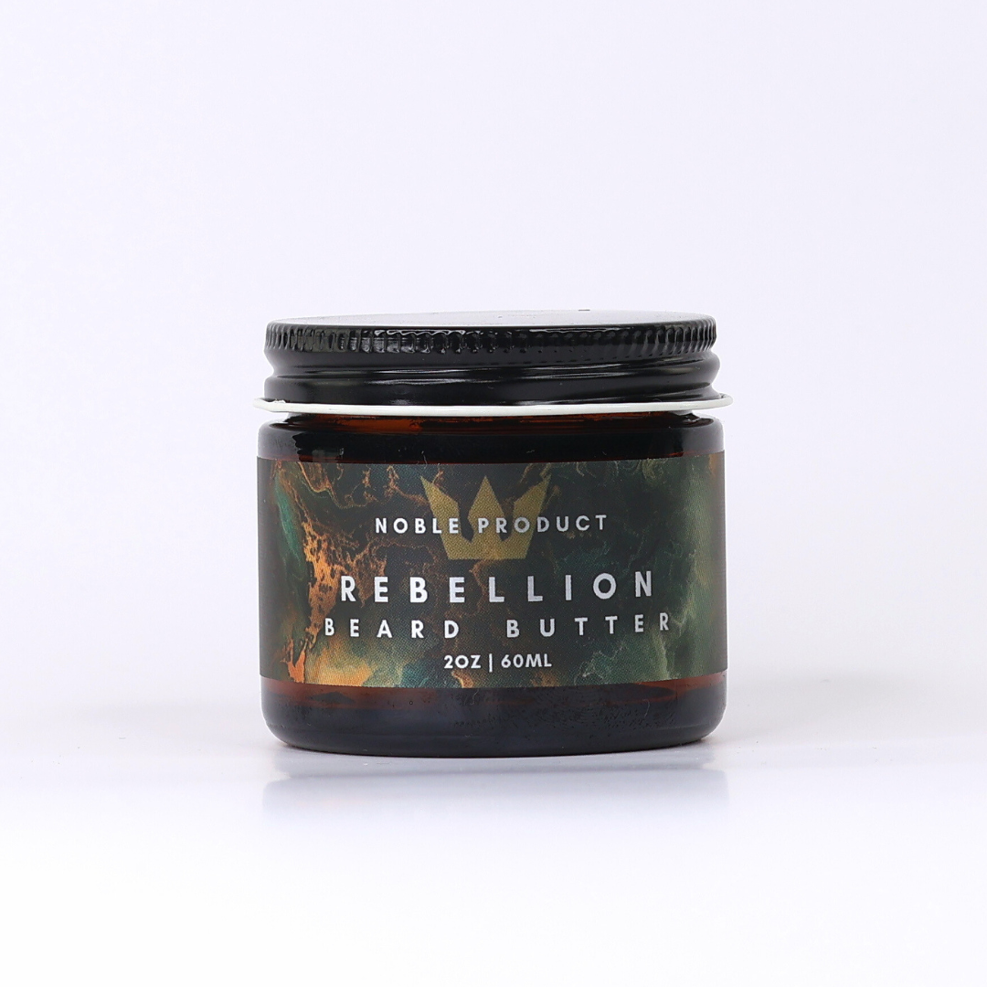 Beard Butter - Rebellion 2oz for Bold Beard Care | Noble Product Co