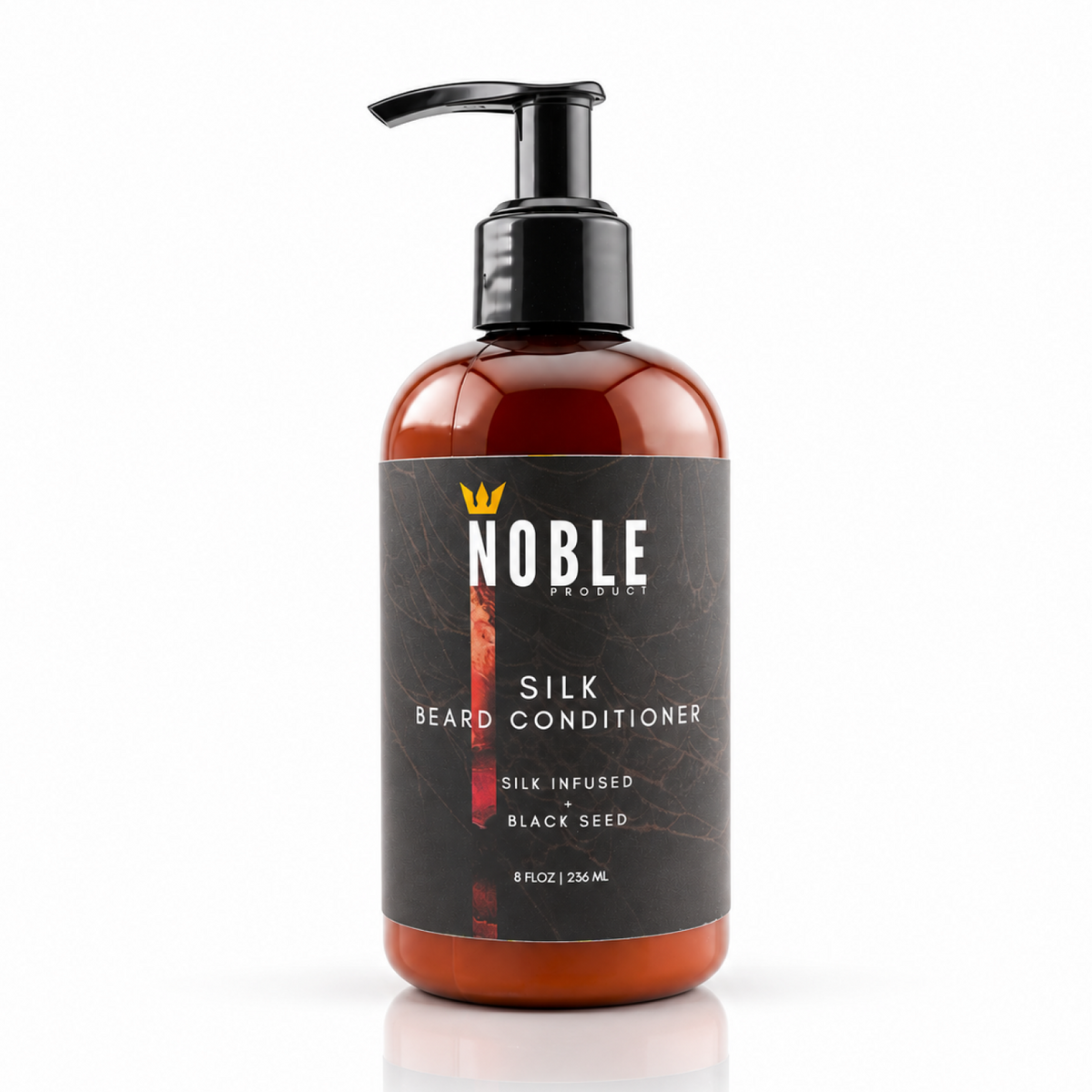 Silk-Infused Beard Conditioner | Deep Conditioning | Silk Amino Acids | 8 oz