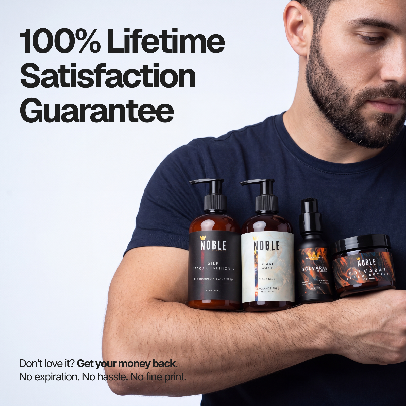 SOLVARAE BEARD CARE SYSTEM | LEATHER, BLACK PEPPER, CARDAMOM & EXOTIC OUD