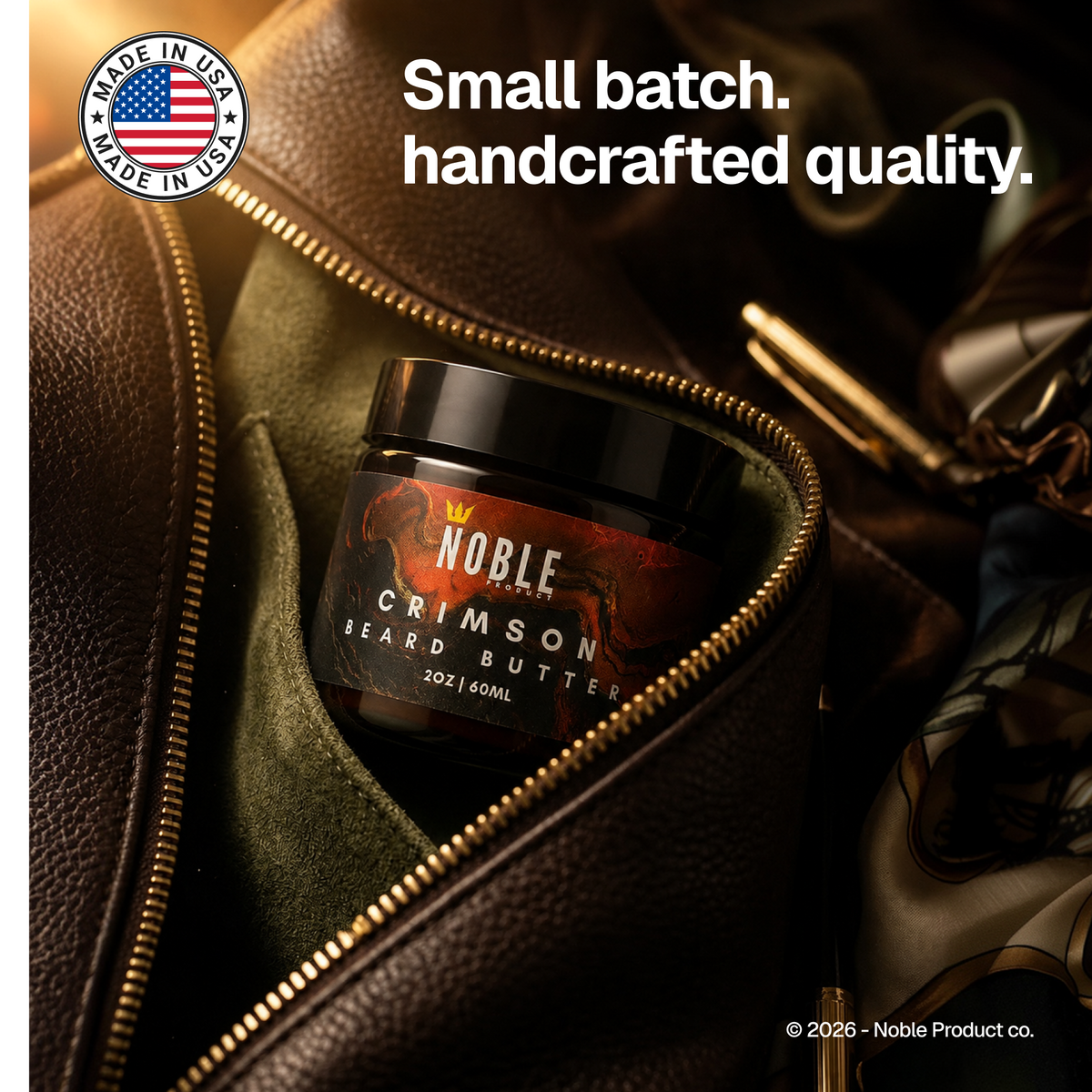Crimson Beard Butter product information image | Noble Product Co.