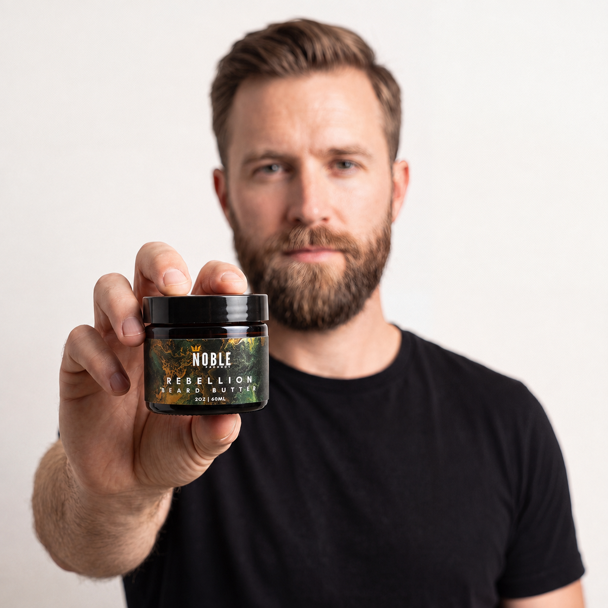 Rebellion Beard Butter | Conditioning | Blue Spruce & Amber Smoke | 2 oz