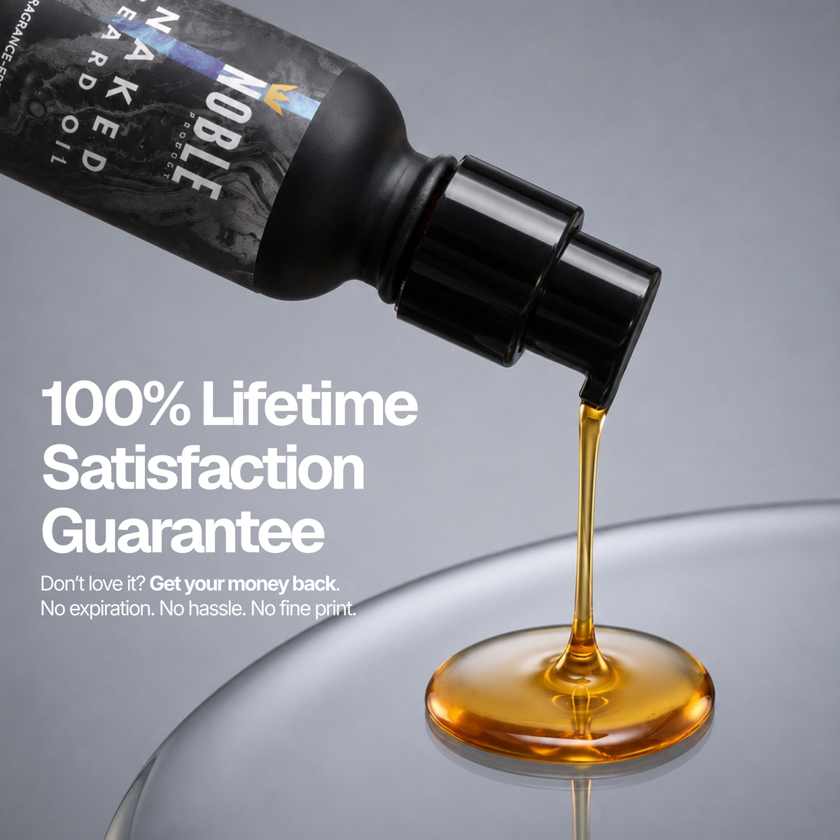 Naked Beard Oil | Lightweight Hydration | Fragrance-Free | 1 oz