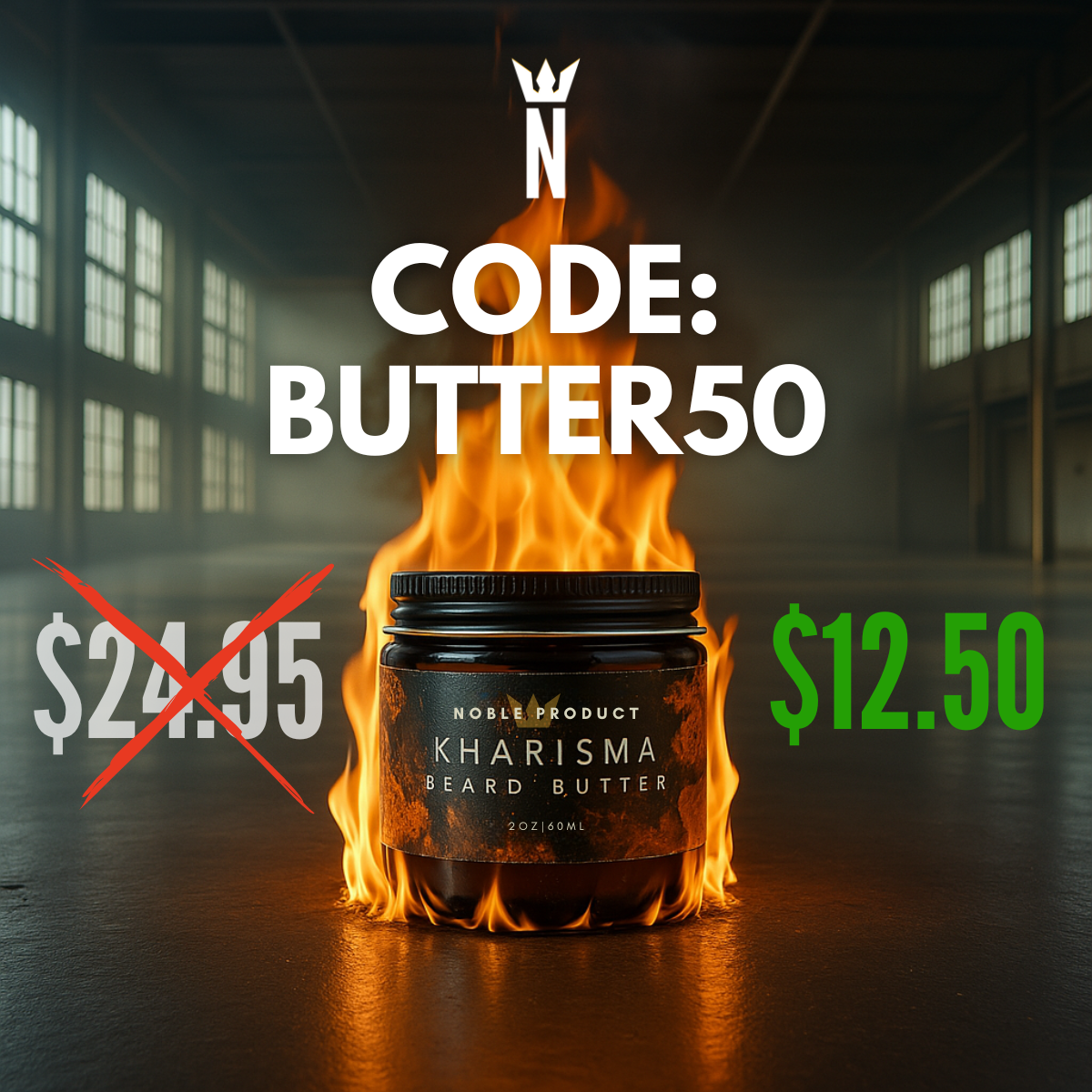 The Best Beard Butter - Kharisma 2oz. 50% Off-LIMIT 1 PER CUSTOMER