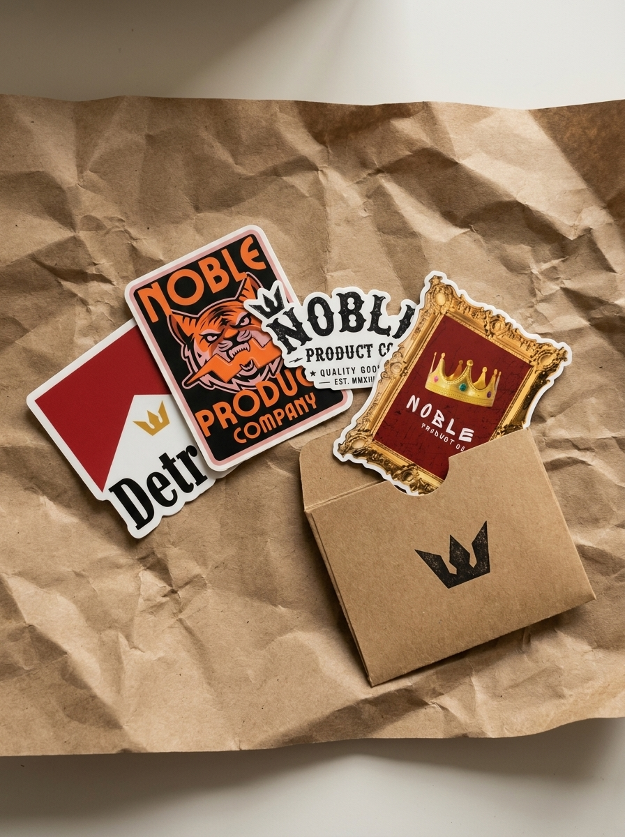 NOBLE PRODUCT CO. STICKER PACK | 4 PREMIUM MATTE VINYL STICKERS