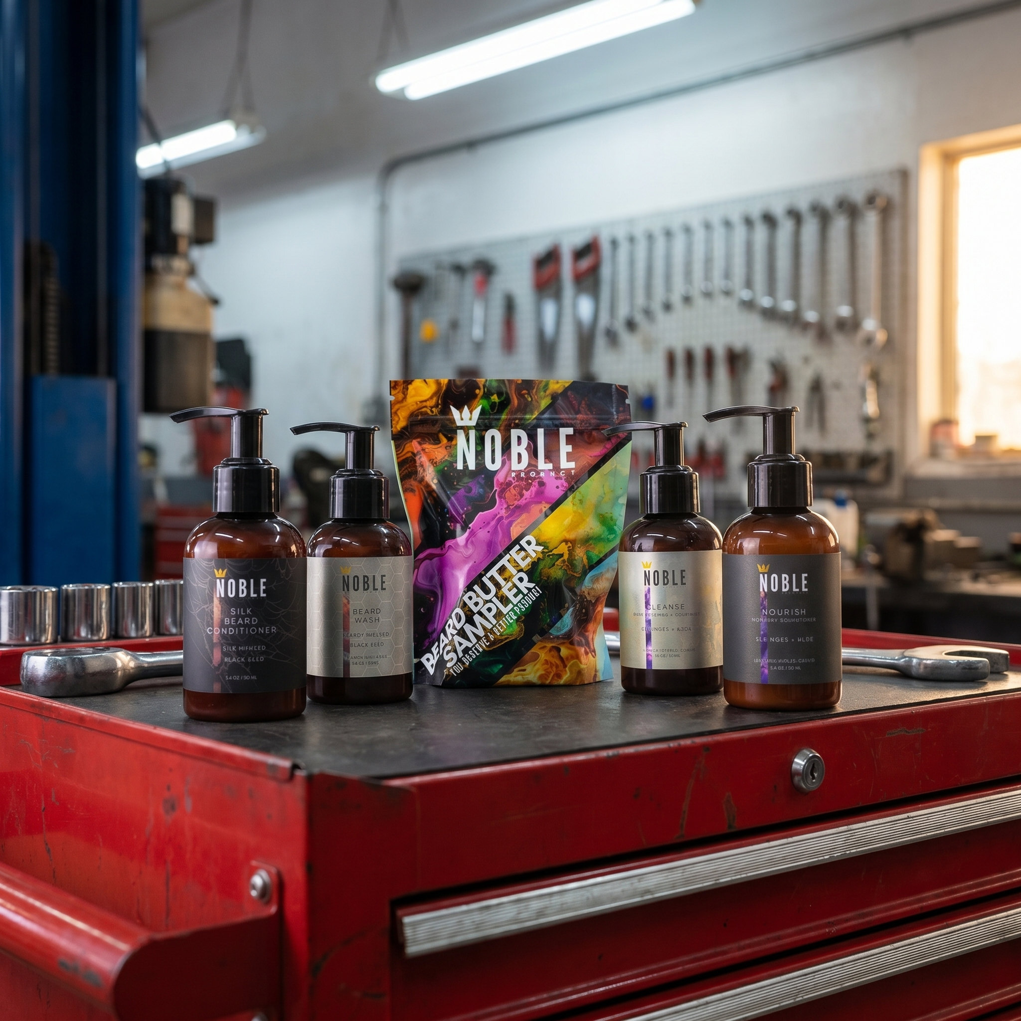 FATHER'S DAY TRAVEL KITS | TSA-FRIENDLY BEARD & HAIR CARE SYSTEM